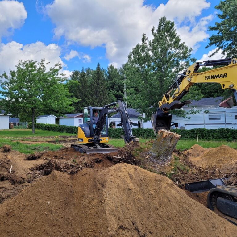 Notre service d’excavation Excavation JMG